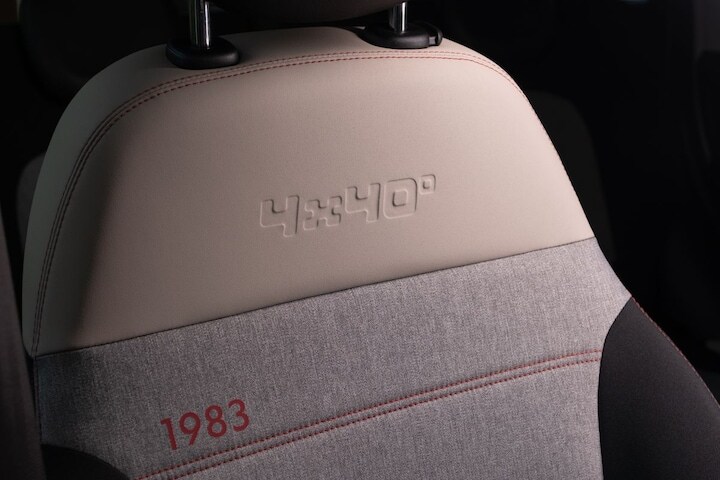 Fiat Panda 4x40 jubileum 40 jaar