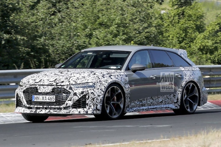 Audi RS6 facelift spionage 