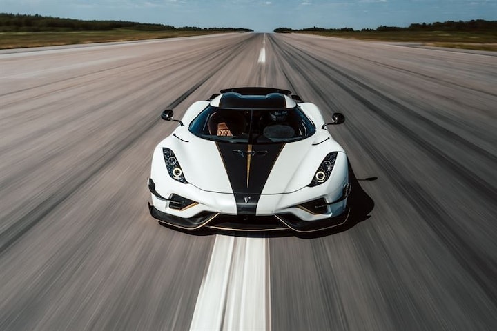 Koenigsegg Regera snelheidsrecord 0-400-0