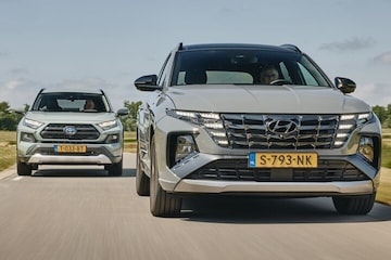Hyundai Tucson en Toyota RAV4