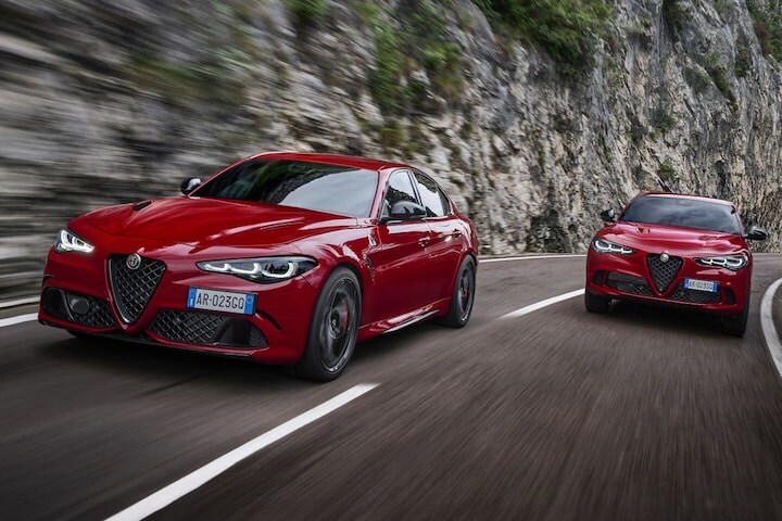 Alfa Romeo Giulia en Stelvio Quadrifoglio