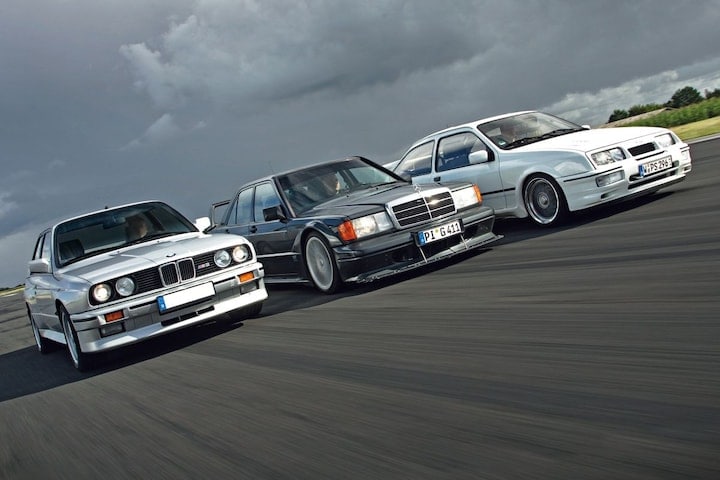 Sportsedans jaren tachtig 