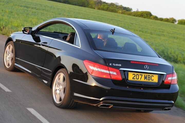 Stijlloze coupé MErcedes E-klasse coupe