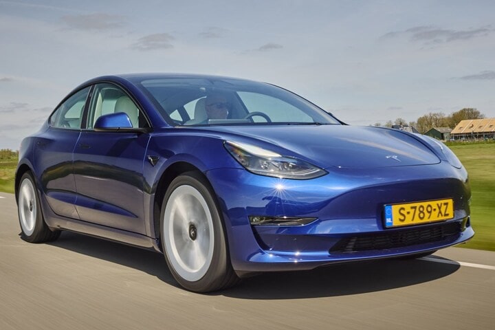 Tesla Model 3 Hyundai Ioniq 6 EV elektrische auto