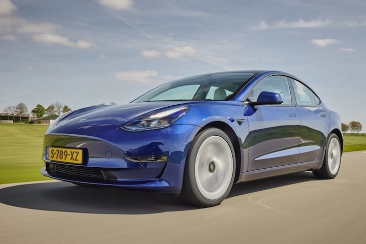 Tesla Model 3 Hyundai Ioniq 6 EV elektrische auto