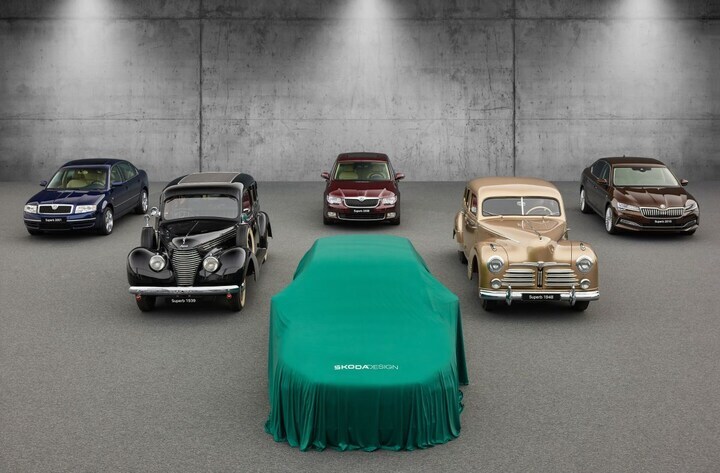 Skoda Superb 90 jaar