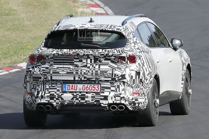 Cupra Formentor Spyshots