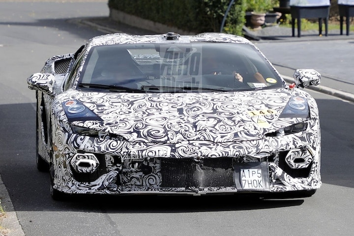 Lamborghini Huracan-opvolger spyshots