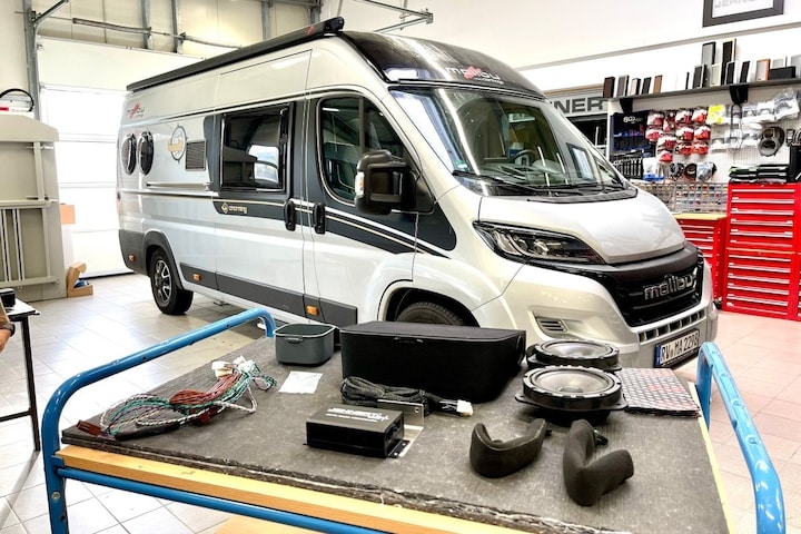 Audio upgrade camper - inbouw apparatuur