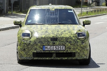 Mini Cooper E JCW spyshots