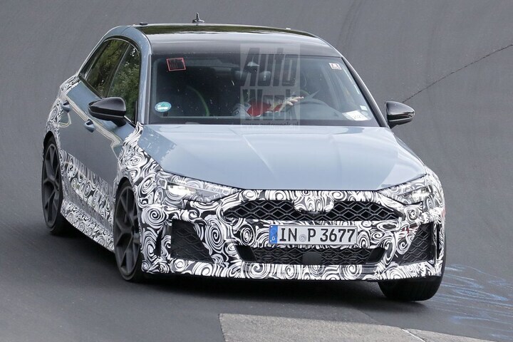 Audi RS3 spyshots