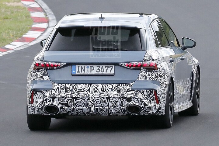 Audi RS3 spyshots