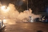 brand elektrische auto brandweer