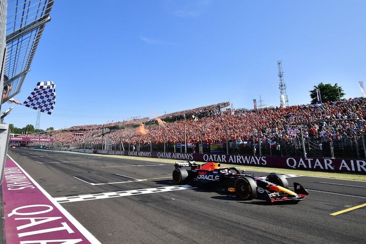 Max Verstappen Red Bull F1 Hongarije 2023 (ANP)