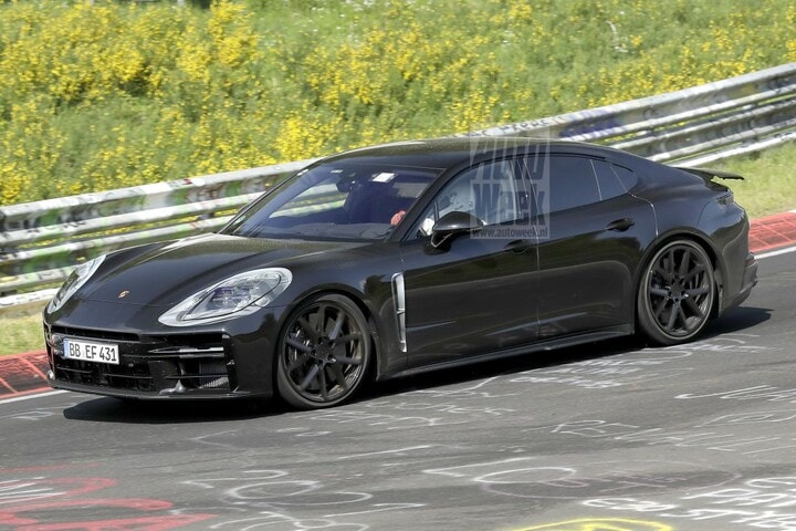 Porsche Panamera spyshots