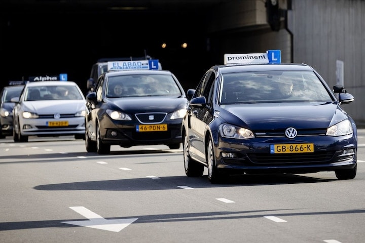 Rijles lesauto (ANP)