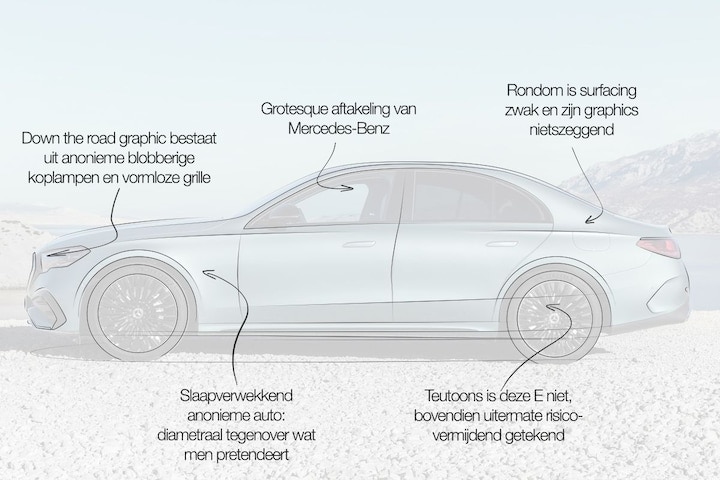 Mercedes E-klasse designreview Niels van Roij