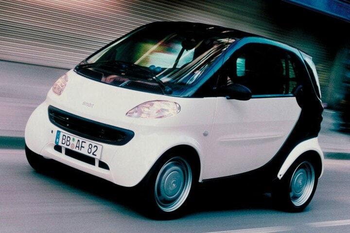 Smart CityCoupé en ForTwo over de jaren