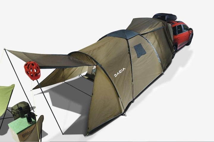 Dacia Jogger InNature slaappakket achterkleptent