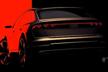 Audi Q8 facelift teaser