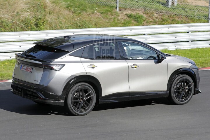 Nissan Ariya Nismo spyshots