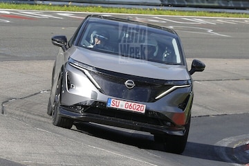 Nissan Ariya Nismo spyshots
