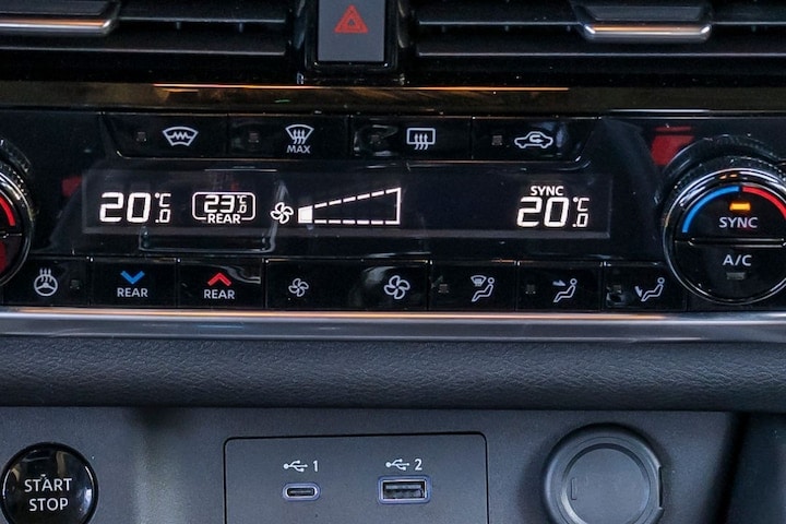 Klimaatregeling Nissan X-Trail 2023