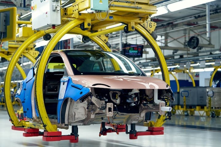 Fiat Mirafiori Fiat 500e productie
