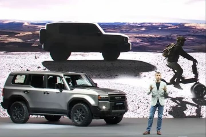 Toyota retro SUV