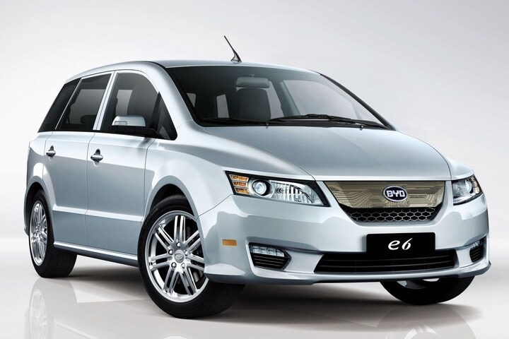 BYD e6 taxi Rotterdam RTC