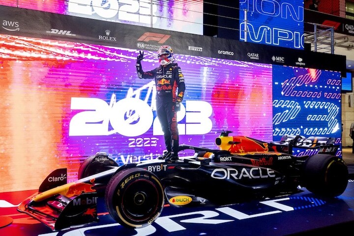 Max Verstappen kampioen (ANP)