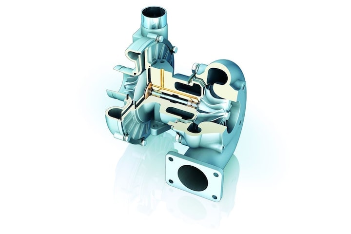 Turbo compressor turbowiel