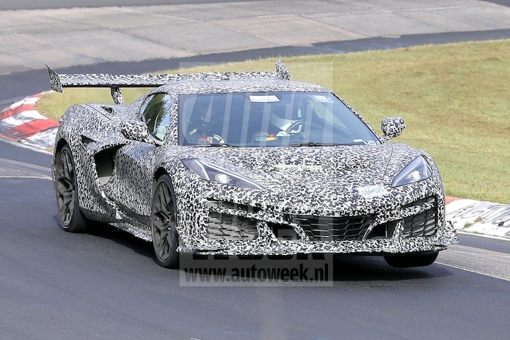 Chevrolet Corvette ZR1 spyshots