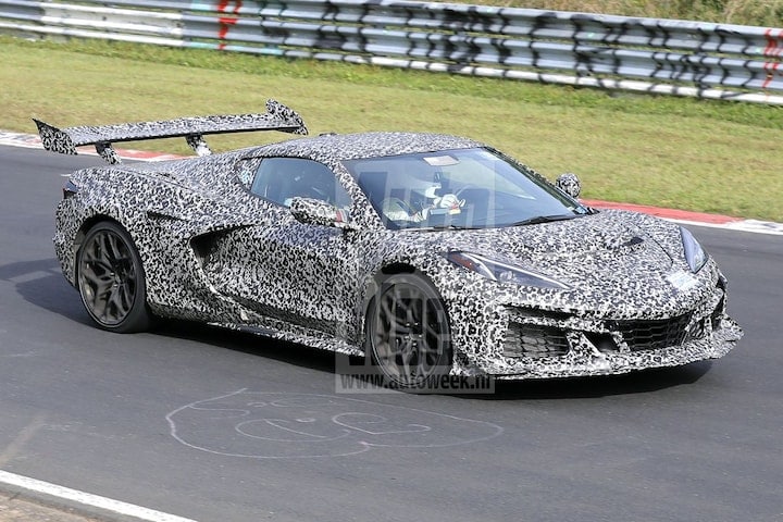 Chevrolet Corvette ZR1 spyshots