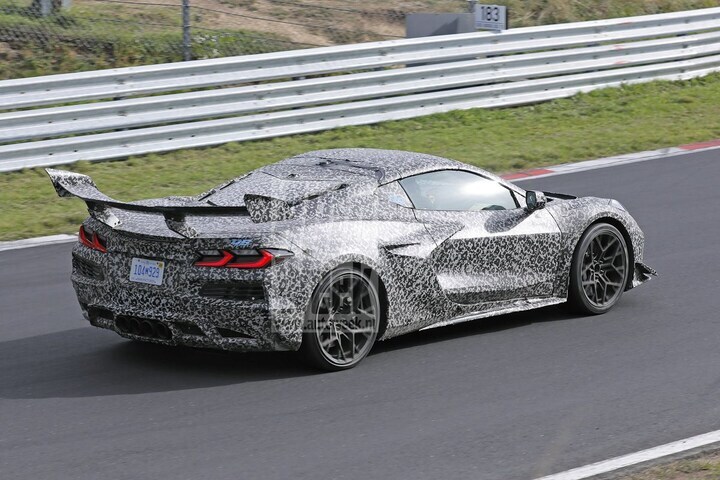 Chevrolet Corvette ZR1 spyshots