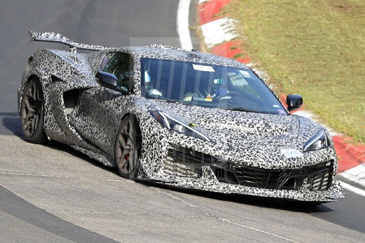 Chevrolet Corvette ZR1 spyshots