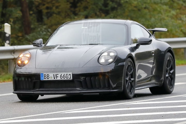 Porsche 911 spyshots