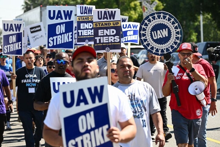 Stakingen UAW Verenigde Staten (ANP)