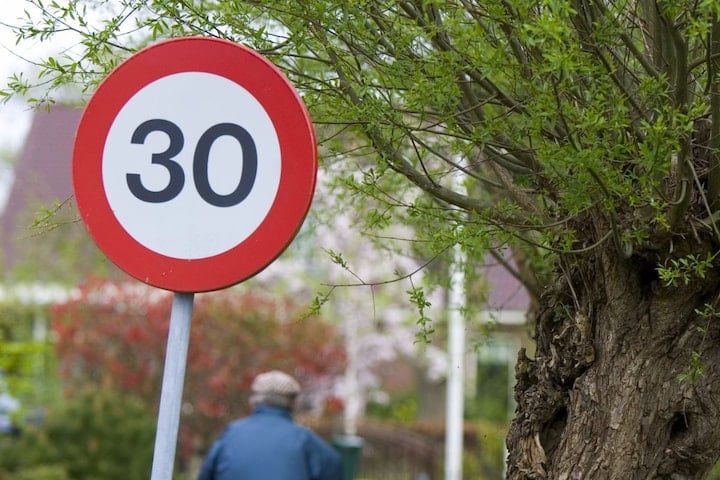 30 km/h verkeersbord (ANP)