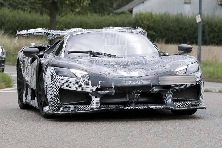 Ferrari LaFerrari-opvolger spyshots