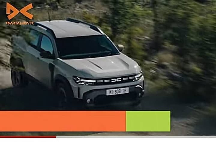 Dacia Duster gelekt
