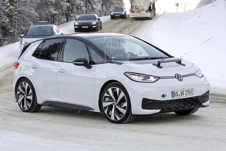 Volkswagen ID3 GTX spyshots