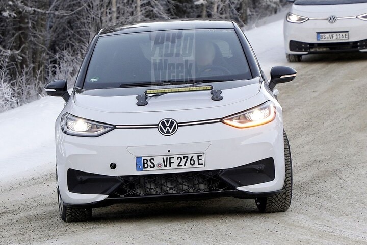 Volkswagen ID3 GTX spyshots