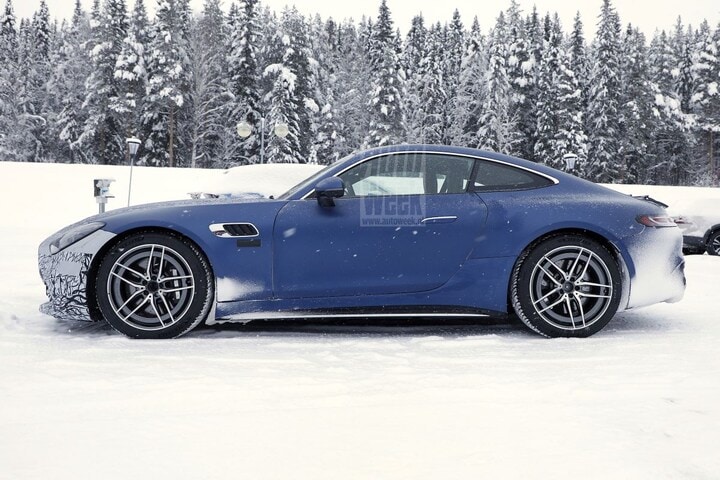 Mercedes-AMG GT 53 spyshots