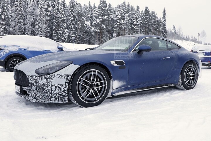 Mercedes-AMG GT 53 spyshots