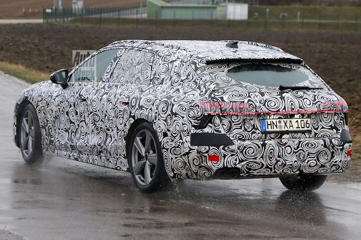 Spyshots Audi A7 Avant