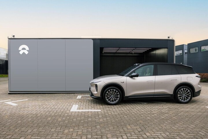 Nio accuwisselstation