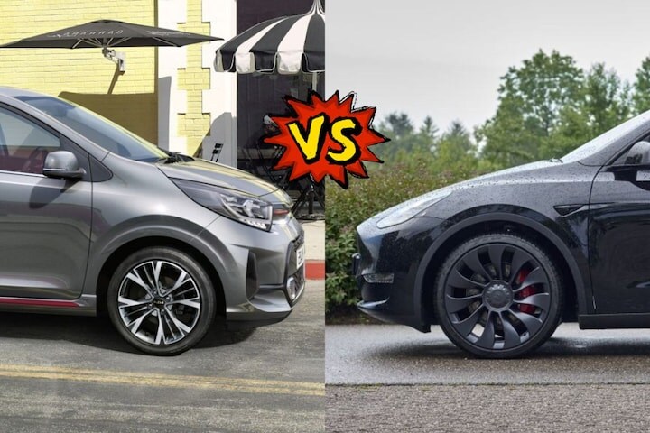 Kia Picanto Tesla Model Y