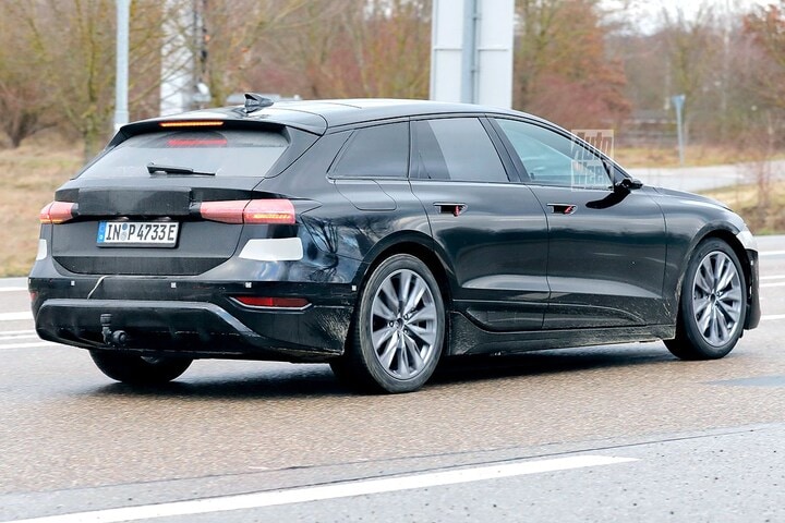 Spyshots Audi A6 Avant e-tron