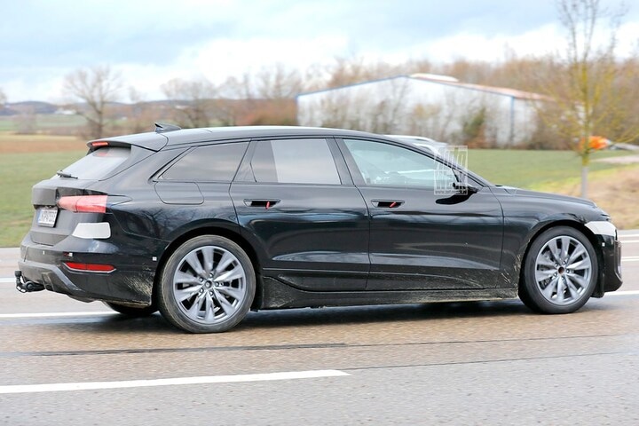 Spyshots Audi A6 Avant e-tron